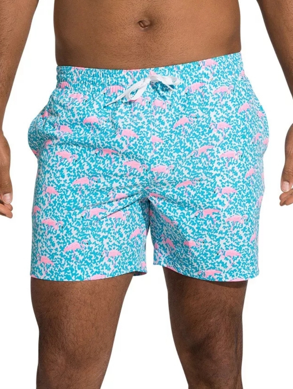 Chubbies Men's Domingos Are For Flamingos 5.5" Swim Trunks Sz XS